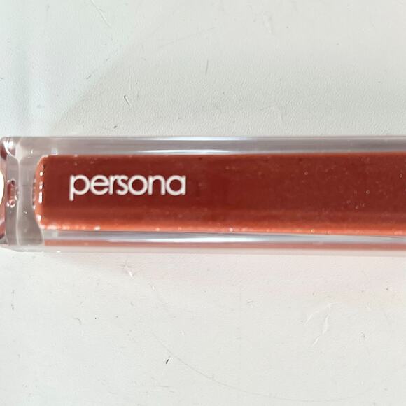 Persona Lip Gloss Toffee Vegan Avocado Oil Shea Butter .2 fl oz 6ml New NIB - Picture 3 of 9